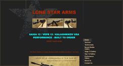 Desktop Screenshot of lonestararms.com